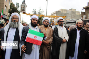 راهپیمایی مردمی در حمایت از اقتدار و امنیت کشور در شهرهای مختلف + تصاویر