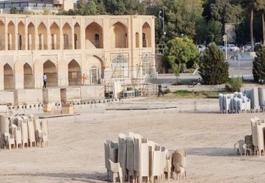  مشت آخر به زاینده‌رود! + عکس/  درباره عکسی از برگزاری کنسرت در رودخانه خشکیده