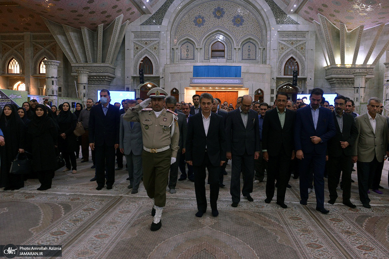 تجدید میثاق کارکنان سازمان بیمه سلامت با آرمان‌های حضرت امام خمینی (س)