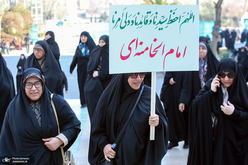 مراسم چهلم جان‌باختگان حوادث دی‌ماه