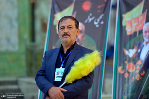 مراسم سالگرد شهادت حجت الاسلام محمد حسین صادقی نیلی در حرم مطهر امام خمینی (س)