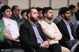 دیدار قهرمانان و مدال‌آوران ورزشی و المپیادهای علمی جهانی با رهبر معظم انقلاب