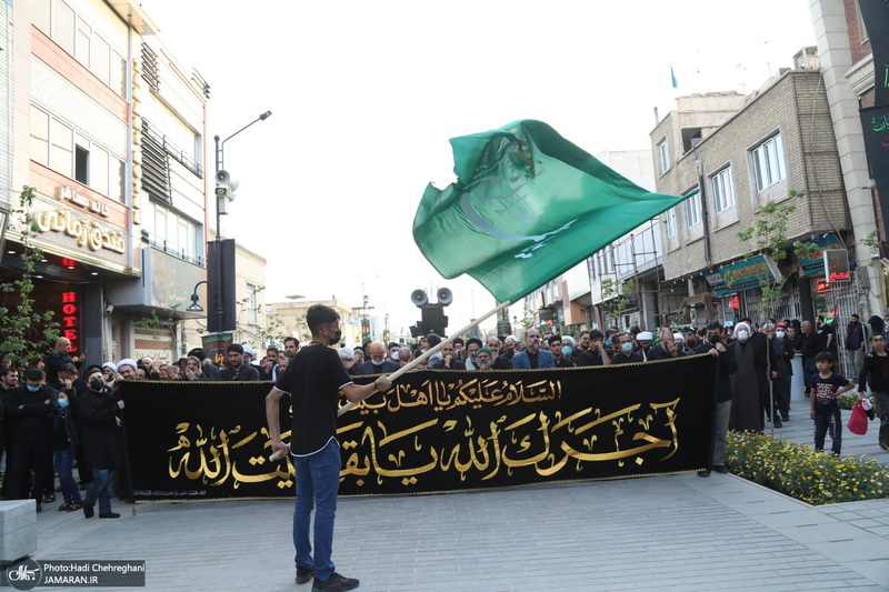 مراسم عزاداری شهادت حضرت علی(ع) با حضور آیت الله العظمی وحید خراسانی