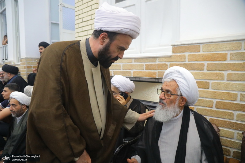 مراسم وداع با آیت الله العظمی شبیری زنجانی (ره)