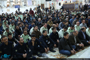 تجدید میثاق شهردار تهران و اعضای شورای شهر با آرمان های امام(س)-2 