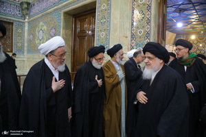 مراسم سومین سالگرد ارتحال آیت الله العظمی صافی گلپایگانی (ره)