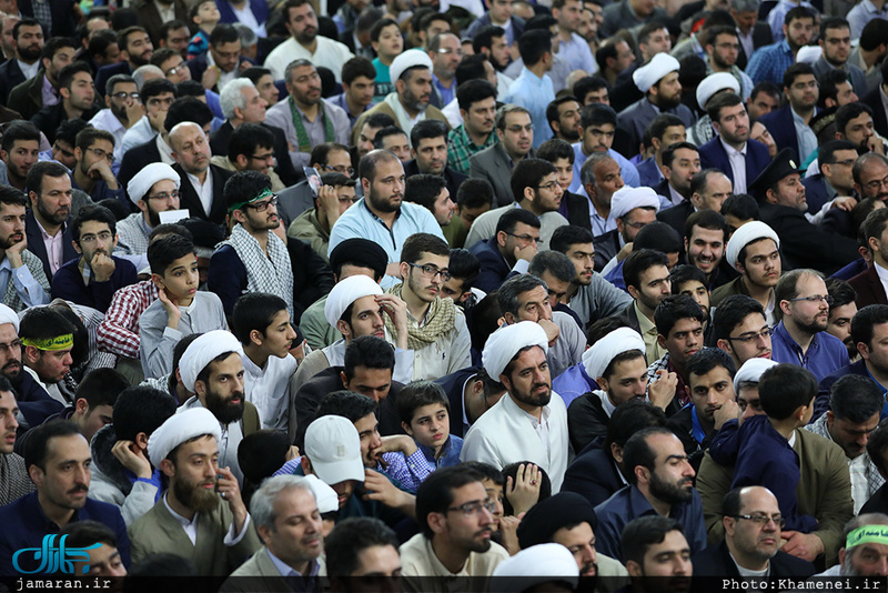 سخنرانی رهبر معظم انقلاب در اجتماع عظیم زائران و مجاوران حرم رضوی