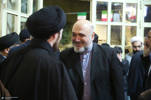 مراسم سالگرد رحلت آیت‌الله سید محمد موسوی بجنوردی در حسینیه جماران  -1