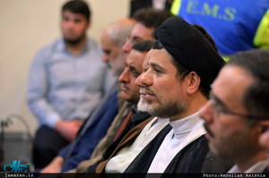 دیدار اعضای انجمن پرستاری استان قم با سید حسن خمینی