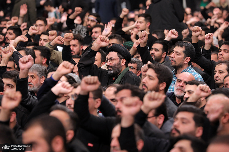 دومین شب مراسم عزاداری حضرت فاطمه‌زهرا (س) در حسینیه امام خمینی