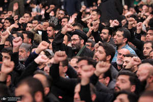 دومین شب مراسم عزاداری حضرت فاطمه‌زهرا (س) در حسینیه امام خمینی