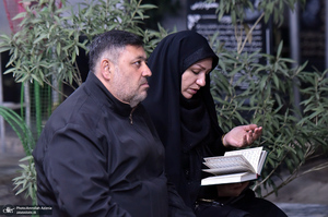 احیای شب بیست و سوم ماه رمضان در گلزار شهدای بهشت زهرا (س)