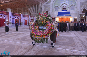 تجدید میثاق جمعی از بازنشستگان فرماندهی حفاظت سپاه با آرمان های حضرت امام(س)