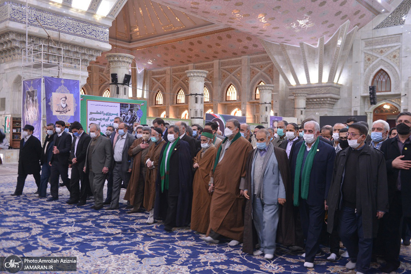 تجدید میثاق مداحان اهل بیت (ع) با آرمان های حضرت امام خمینی (س)