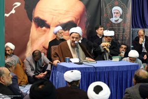 مراسم ختم مرحوم حجت الاسلام و المسلمین صالحی منش در حسینیه جماران