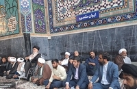 مراسم بزرگداشت مرحوم آیت‌الله العظمی محفوظی در حرم مطهر رضوی (16)