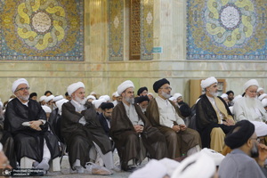 نشست دوره ای اساتید سطوح عالیه و خارج حوزه علمیه قم‎