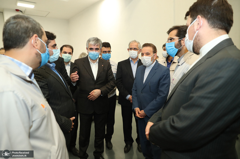 مراسم خروج پراید از خط تولید با حضور رئیس دفتر رئیس جمهوری