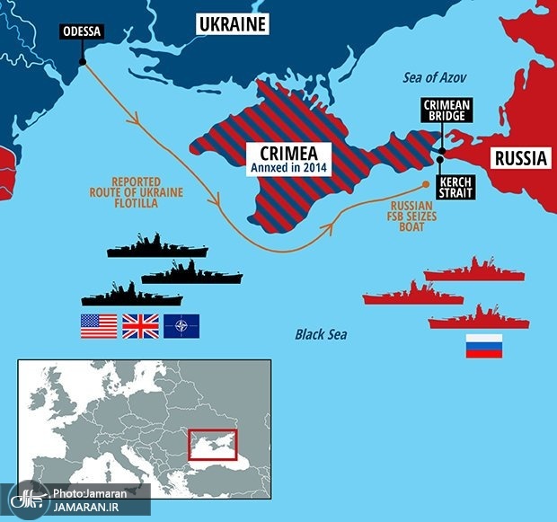 آیا دریای سیاه به صحنه جنگ جهانی سوم میان روسیه و ناتو تبدیل می شود؟ 
