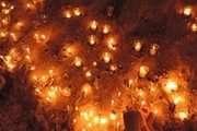 تصاویر | آیین شمع روشن کردن در شام غریبان
