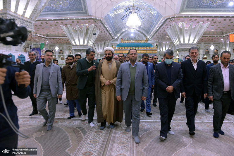 تجدید میثاق وزیر، معاونین و مدیران کل وزارت آموزش و پرورش با آرمان های حضرت امام (س)