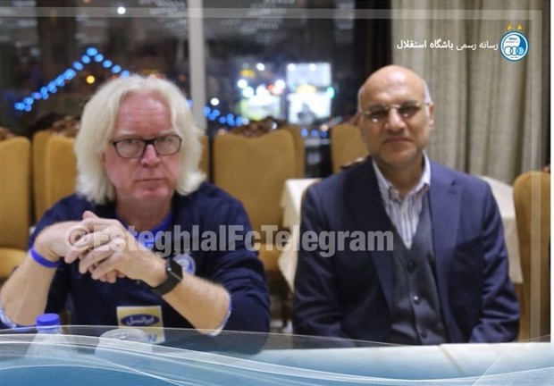 حضور فتحی در اردوی استقلال در شهر رشت + عکس
