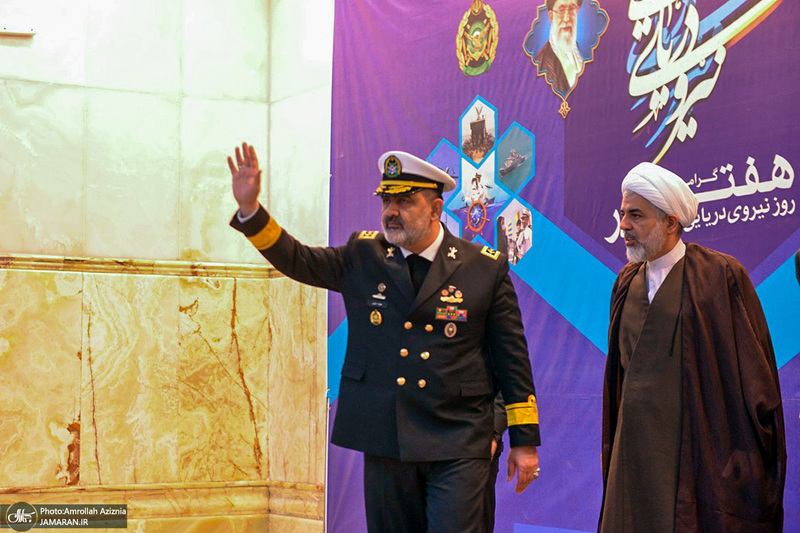 تجدید میثاق فرمانده و پرسنل نیروی دریایی ارتش جمهوری اسلامی ایران با آرمان‌های امام خمینی(س)