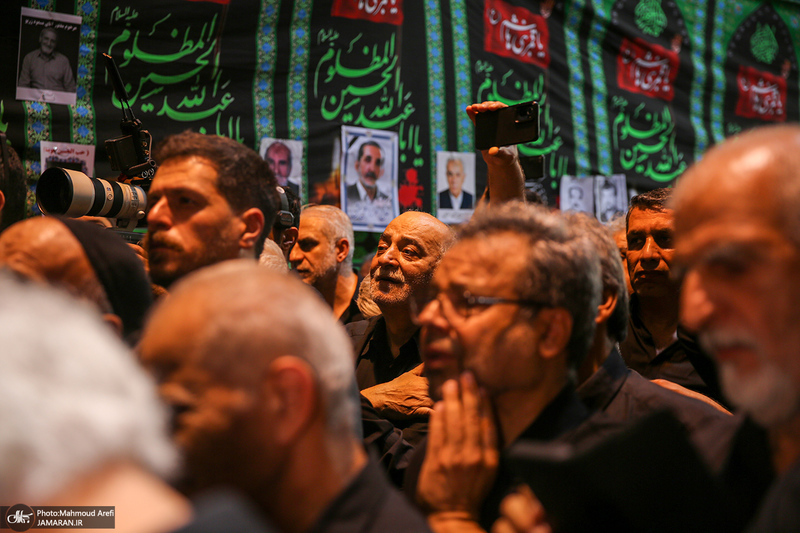 عزاداری ظهر تاسوعا در بازار تهران