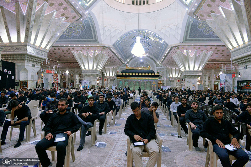 آزمون ورودی حوزه علمیه استان تهران در حرم مطهر امام خمینی