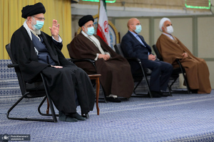 دیدار مسئولان نظام و سفرای کشورهای اسلامی با رهبر معظم انقلاب