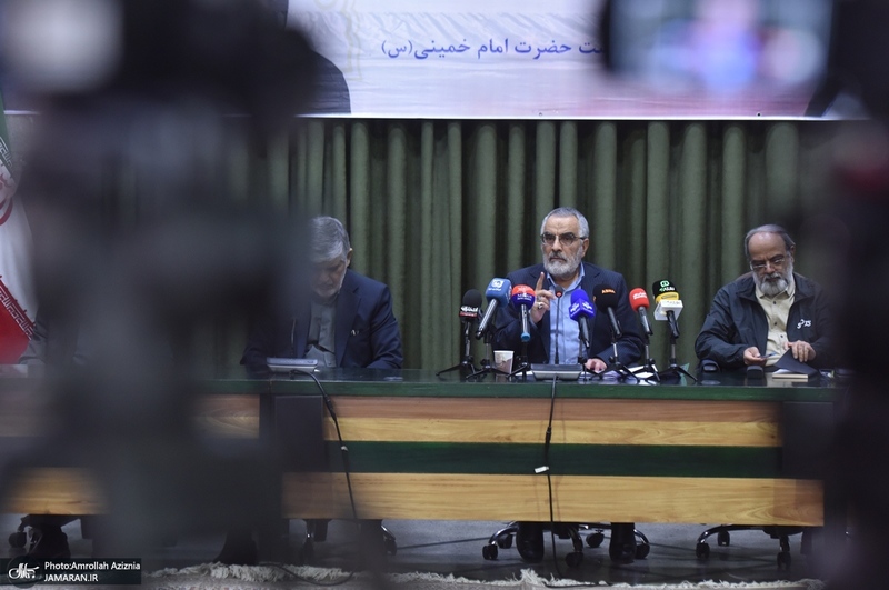 نشست خبری محمدعلی انصاری دبیر ستاد مرکزی بزرگداشت امام خمینی (س)