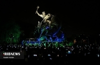 آیین رونمایی از بزرگترین مجسمه اقتباسی ایران (11)