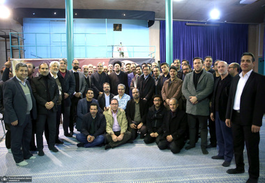 دیدار مدیرعامل و جمعی از مدیران ایرنا با سید حسن خمینی 