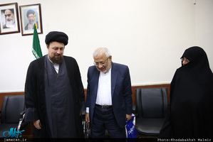 دیدار اعضای شورای مرکزی حزب موتلفه اسلامی با سید حسن خمینی 