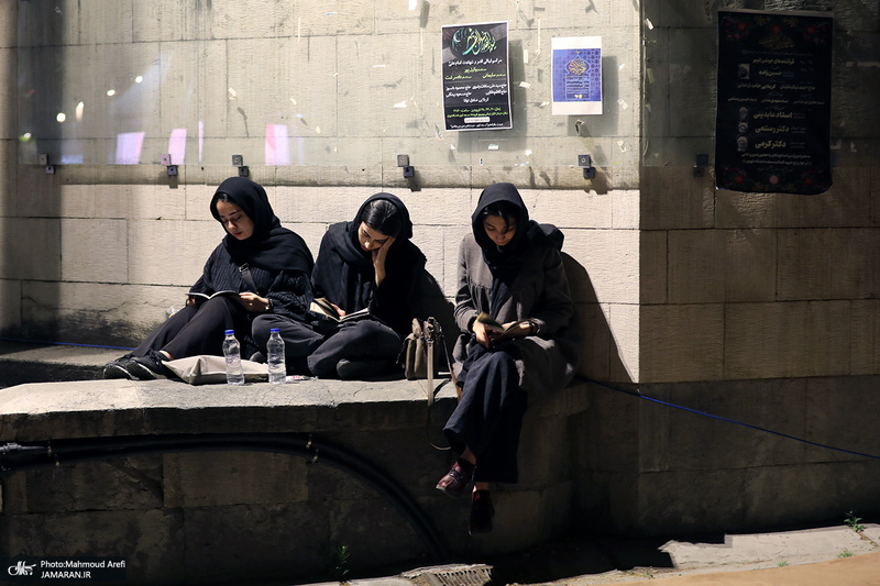 احیای شب نوزدهم ماه مبارک رمضان در دانشگاه تهران