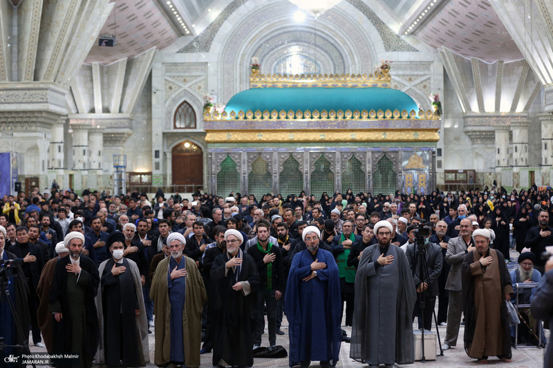 دومین شب مراسم عزاداری حضرت فاطمه‌زهرا (س) در حرم امام خمینی