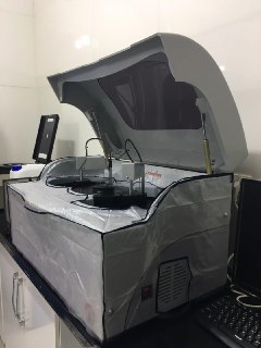 اختصاص دستگاه اتوآنالایزر بیوشیمی در مرکز بهداشتی آبدان بوشهر