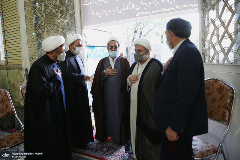 مراسم ختم مرحوم حاج محمد کمساری در قم -1