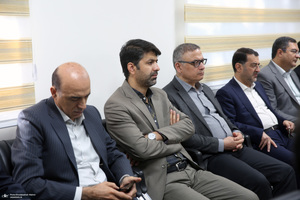 دیدار وزیر راه و شهر سازی با سید حسن خمینی