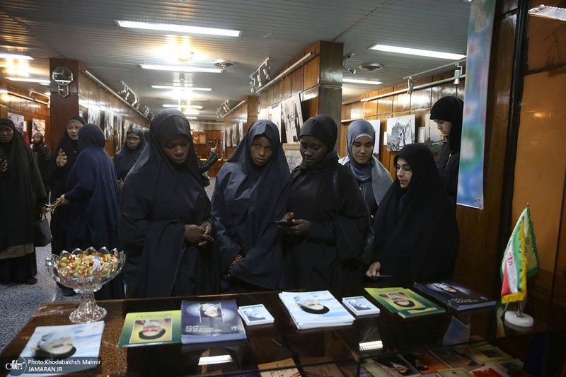 بازدید جمعی از بانوان مبلغ آفریقایی‎‎ از جماران