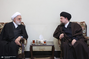 تجدید میثاق رئیس قوه قضاییه و جمعی از اعضای دستگاه قضا با آرمان های حضرت امام خمینی (س)-2