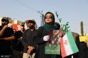 مراسم تشییع شهدای جنگ تحمیلی رژیم صهیونیستی در تهران-4