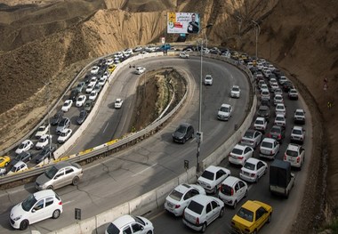 جاده چالوس از ساعت ۱۶یک طرفه می‌شود