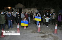 حمایت مردم تهران از مردم اوکراین پس از حمله روسیه (8)