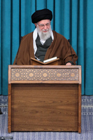 دیدار شرکت‌کنندگان در مسابقات بین‌المللی قرآن با رهبر معظم انقلاب