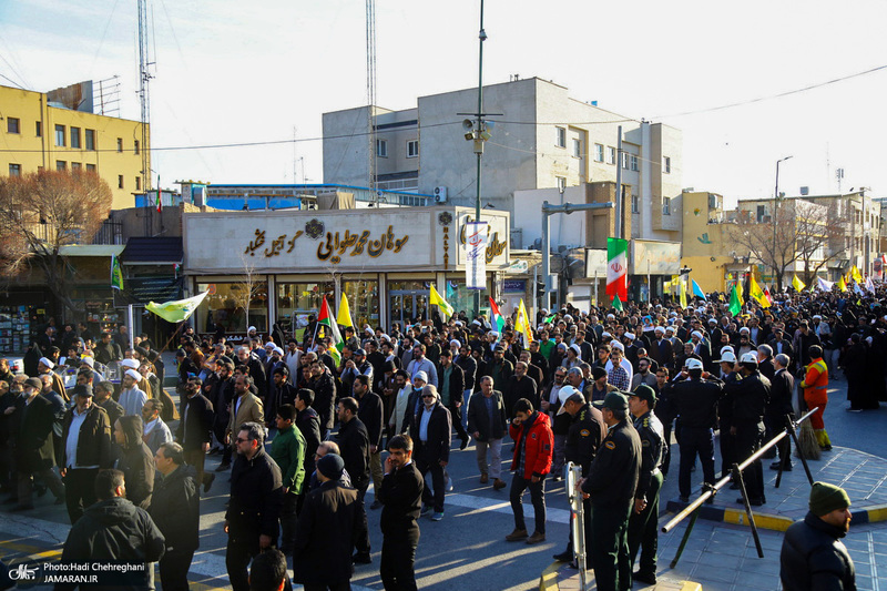 راهپیمایی و اجتماع «لبیک یا نصرالله» در قم