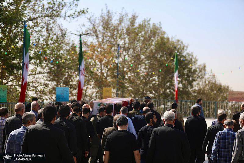 مراسم تشييع سردار عليرضا افشار