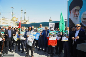 راهپیمایی باشکوه روز قدس در قم -2
