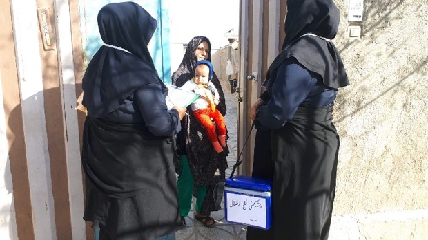 طرح ملی واکسیناسیون تکمیلی فلج اطفال اجرا شد