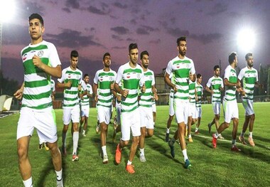 برگزاری تمرینات گروهی ذوب آهن به صورت آنلاین 
